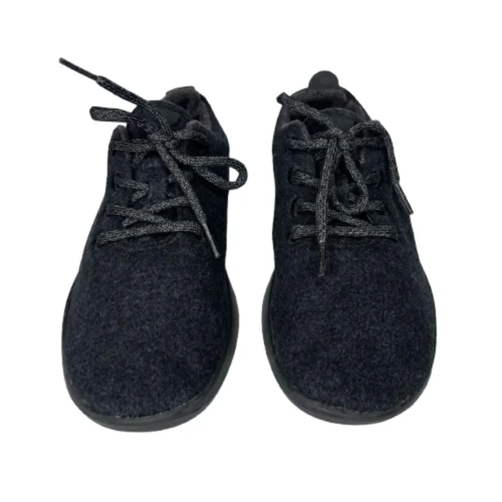 Allbirds Wool Runners Women’s Black Charcoal Merino Sneakers Size 9